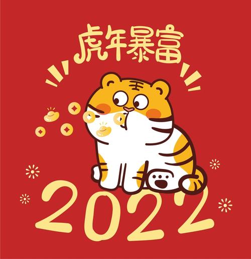 2022虎年吉祥图片头像好运