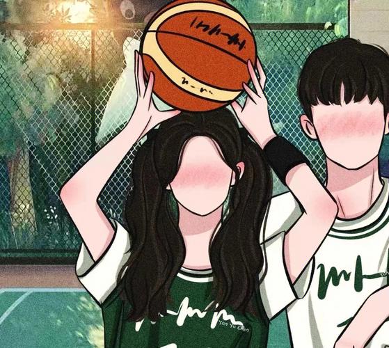 篮球系列情侣头像双人动漫